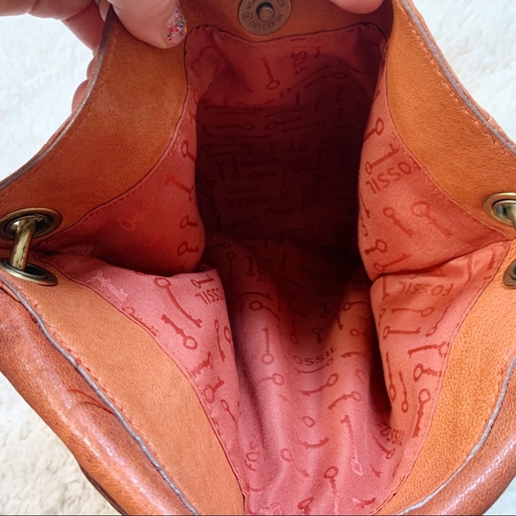 🧡 Fossil Purse w Crossbody Strap - Picture 5 of 7